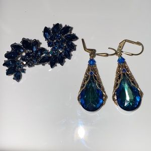 All Blue earring